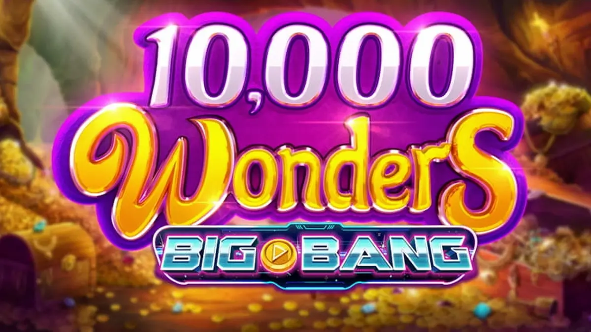 Tampilan visual slot 10,000 Wonders Big Bang